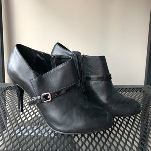 Nine West Black Booties